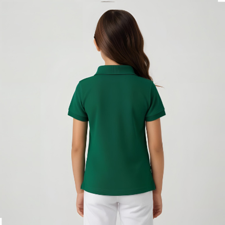 Green Polo Shirt with SJV Logo